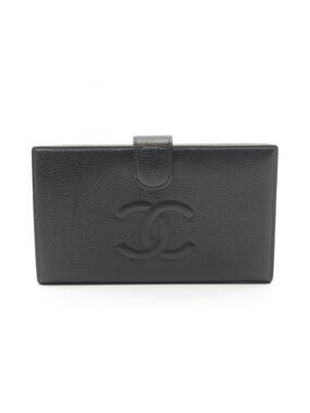 Chanel Coco Mark Bifold Wallet Grained #308066C59B